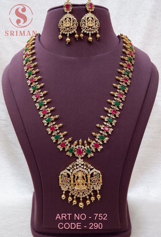 SRIMAN MAAT FINISH MUTI STONES LAXMI HARM
