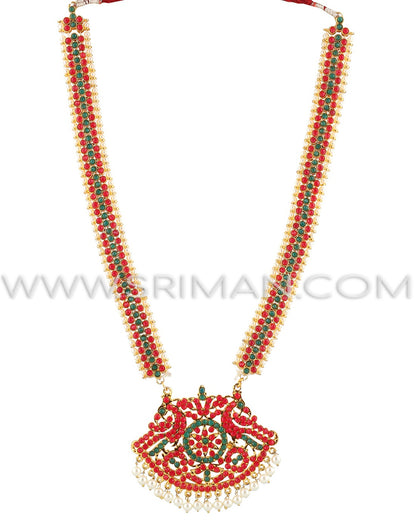 SRIMAN STONE STUDDED DANCE  SET